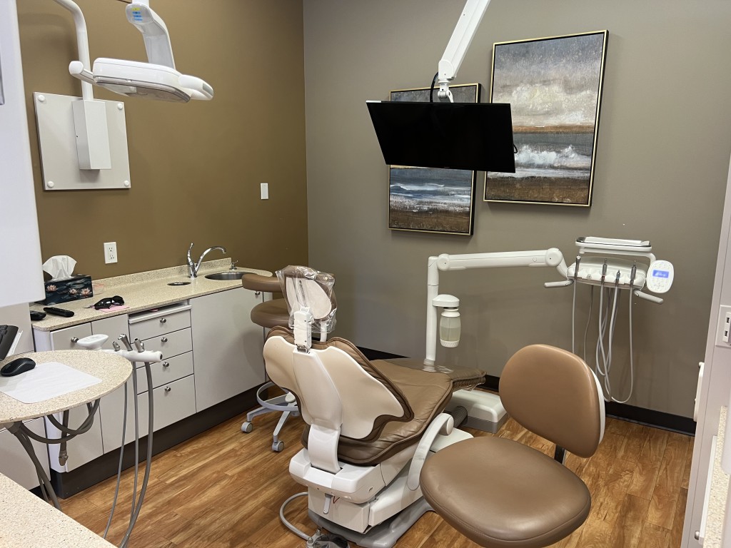 Treatment room at Silverado Dental Wellness