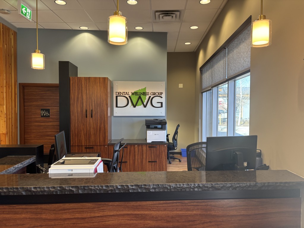 Reception desk at Silverado Dental Wellness