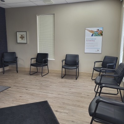 Waiting area at Monarch Dental