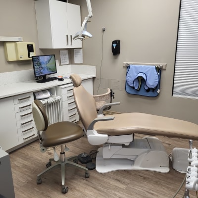 Treatment room at Monarch Dental