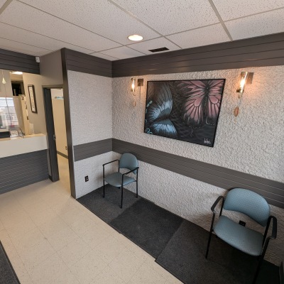 Waiting area at LifeSmiles Dental