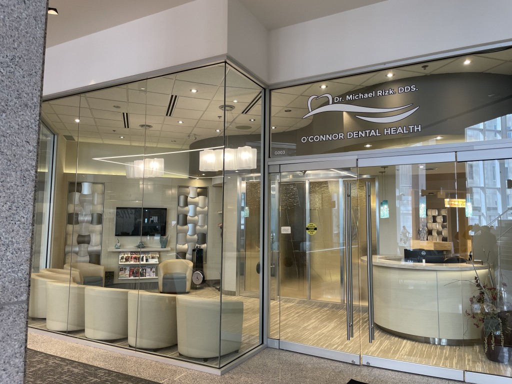 Entrance to O'Connor Dental Health Group