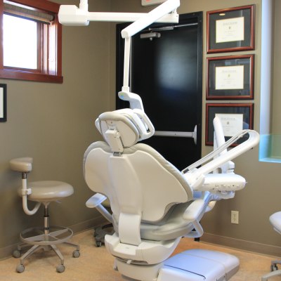 Treatment room at Mountain View Dental Centre