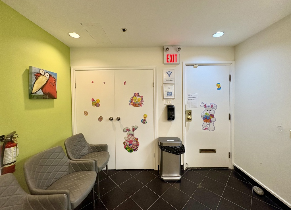 Waiting area at Treehouse Dental Care