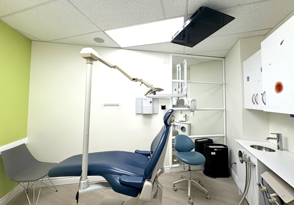 Treatment room at Treehouse Dental Care