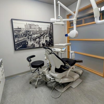 Treatment area at Apple Dental Care