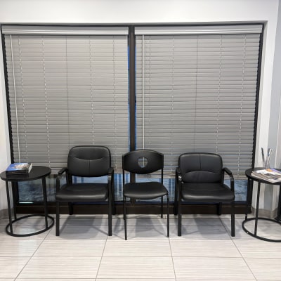 Waiting area at Odyssey Dental Care