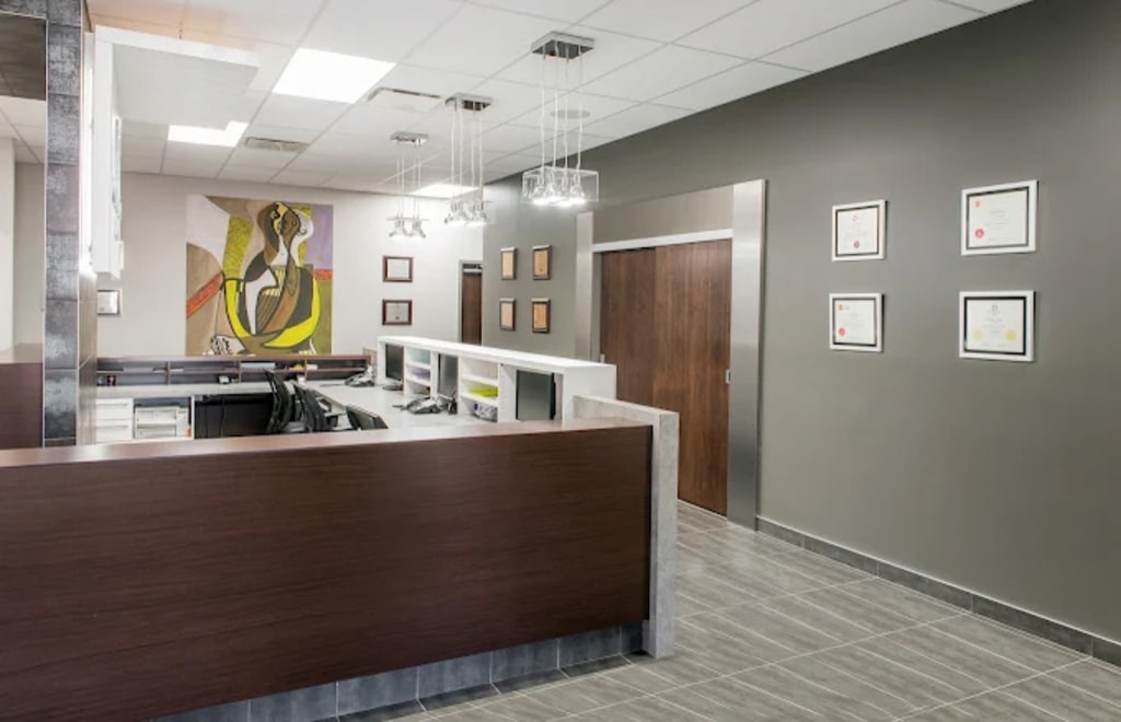 Bureau de réception chez Centre Dentaire Nicolet