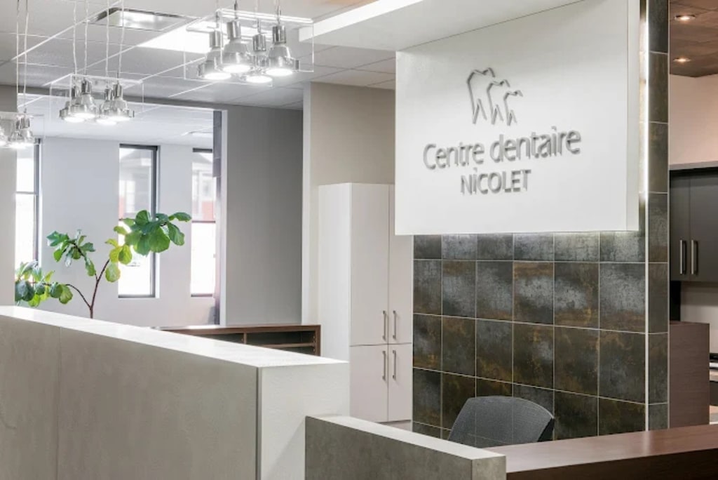 Bureau de réception chez Centre Dentaire Nicolet