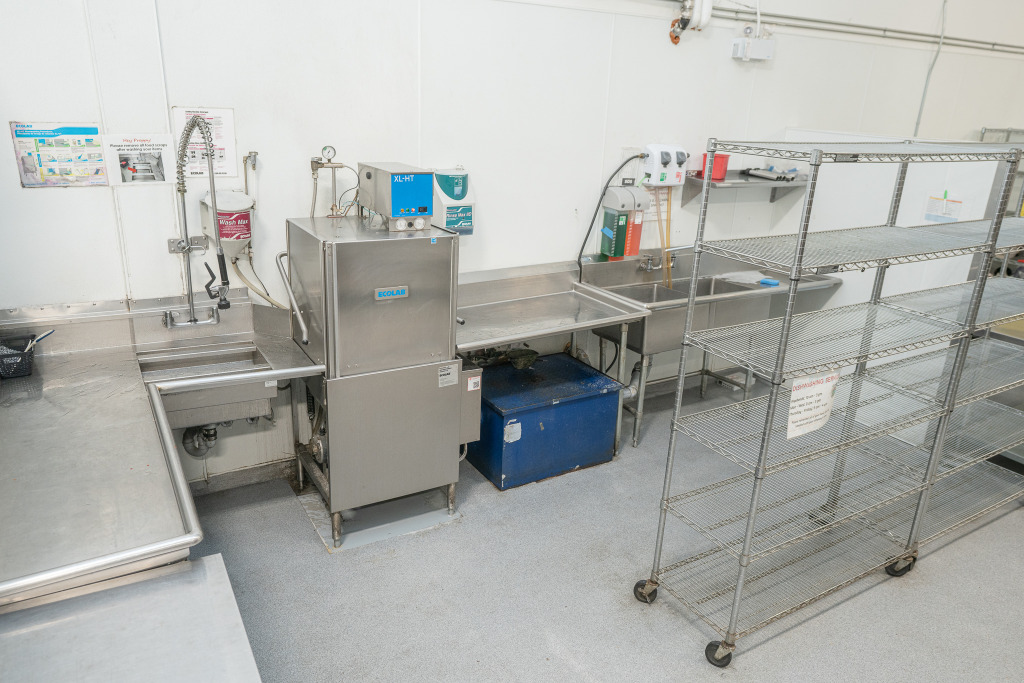 Dishwashing at YVR Prep