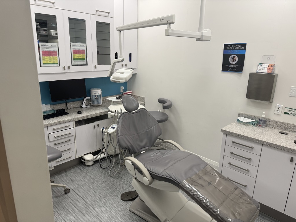 Treatment area at Platinum Dental Care