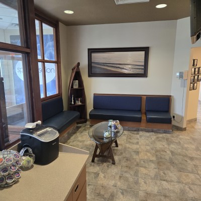 Waiting area at Dentistry at Lifestyles