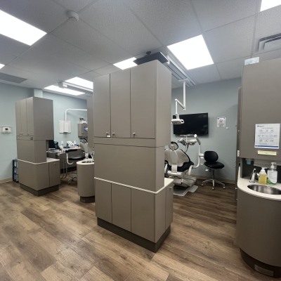 Treatment area at Go Dental