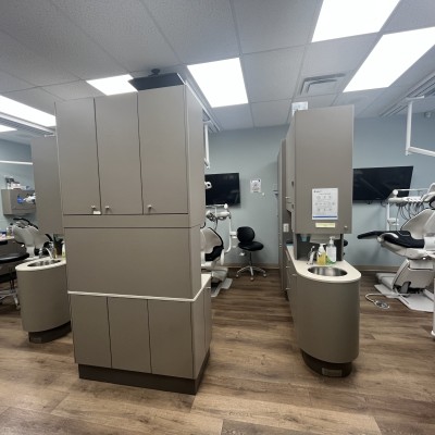 Treatment area at Go Dental