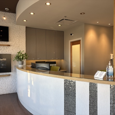 Reception area at Westside Dental Centre