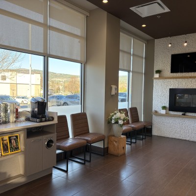 Waiting area at Westside Dental Centre