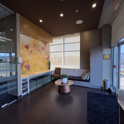 Waiting area at Westside Dental Centre