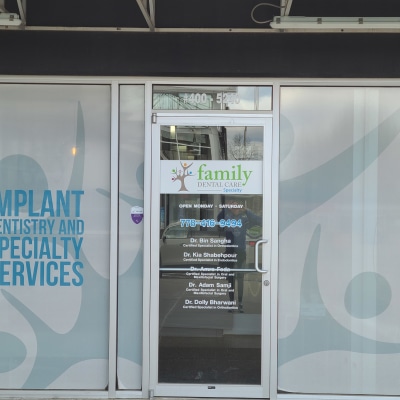 Entrance to Family Dental Care