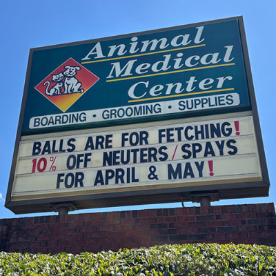 Animal Medical Center of Cumming Funny Sign