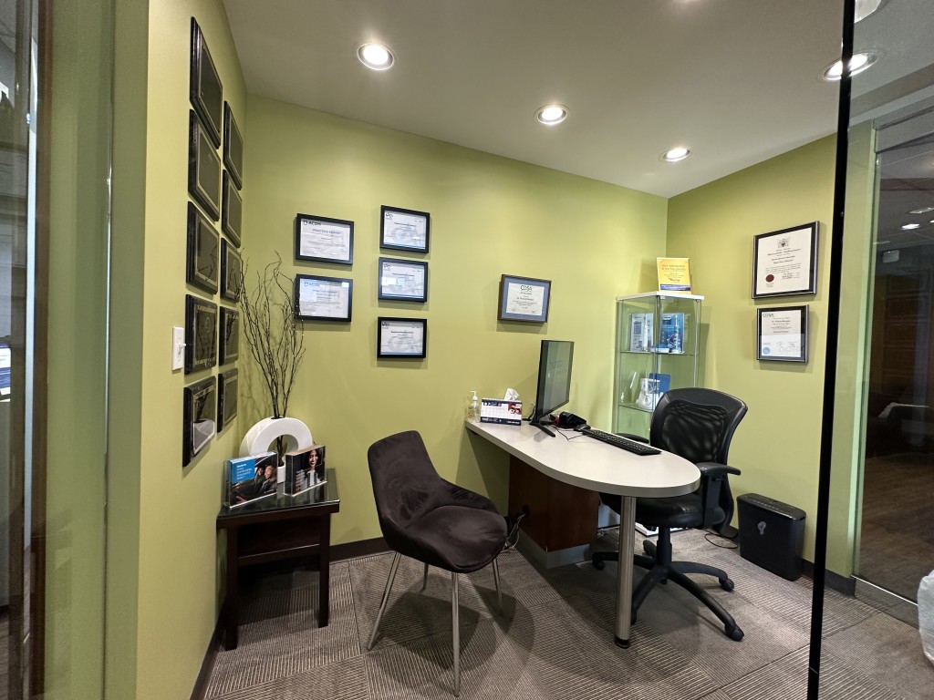 Consultation area at Blunston Dental Group