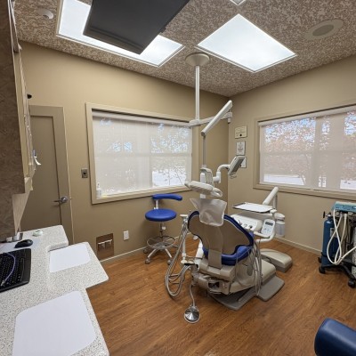 Treatment room at Cornerstone Dental Group