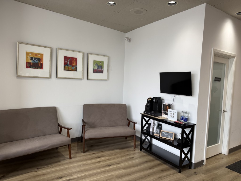Waiting Area at Major Mackenzie Dental