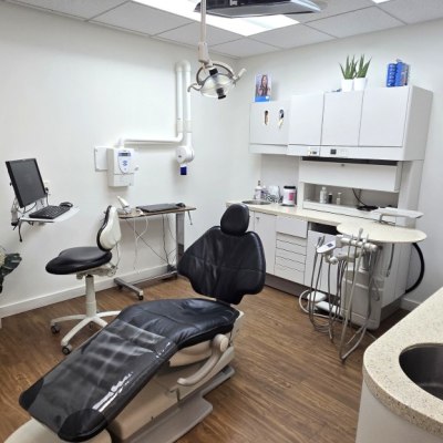 Treatment room at Brush Dental Clinic