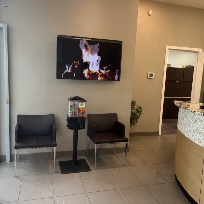 Waiting area at Northgate Dental Centre