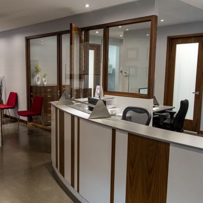Bureau de réception chez Centre dentaire St-Nicolas