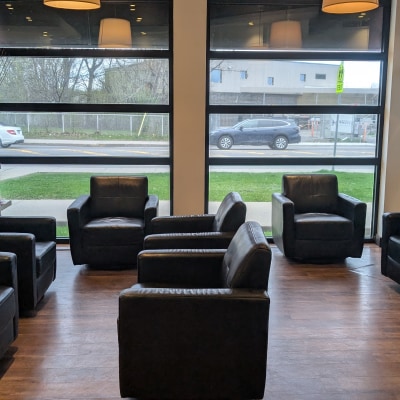 Waiting area at Centre dentaire Île-Perrot