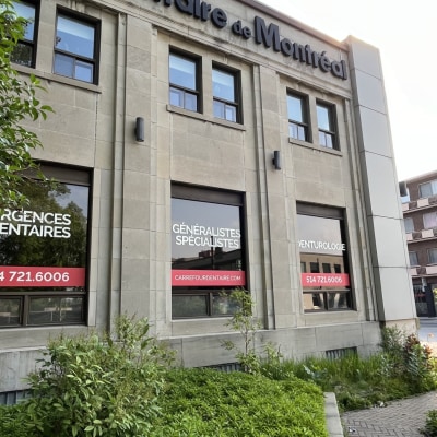 Façade de Carrefour dentaire de Montréal