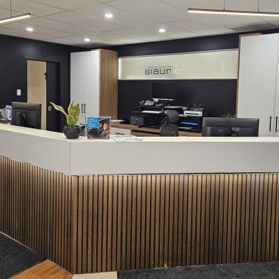 Bureau de réception chez Centre dentaire Deslauriers