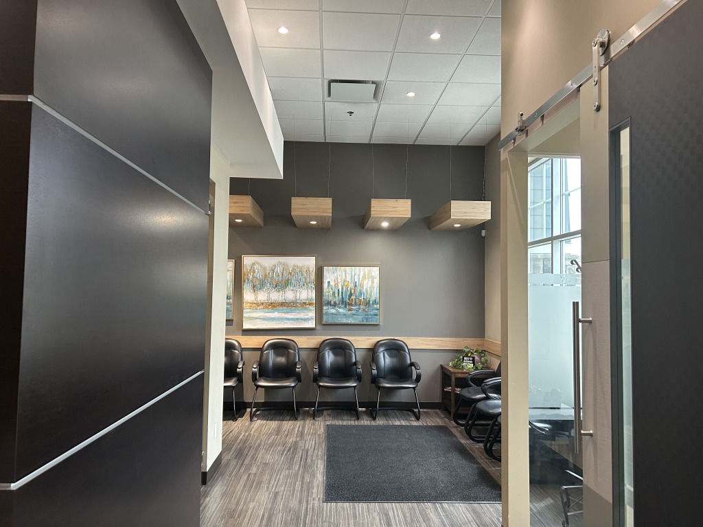 Waiting room at Mahogany Dental Wellness