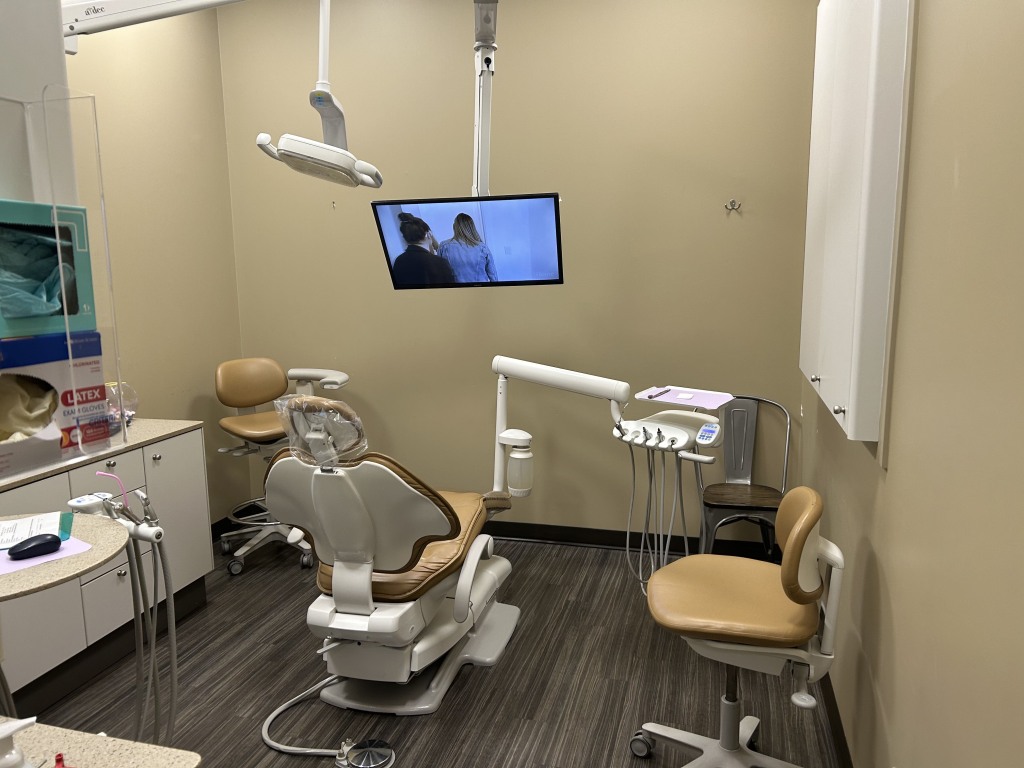 Treatment room at Mahogany Dental Wellness