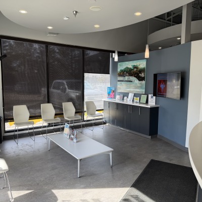 Waiting area at Ellerslie Dental Studio