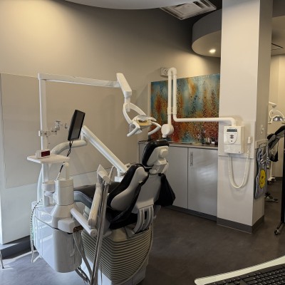 Treatment area at Ellerslie Dental Studio