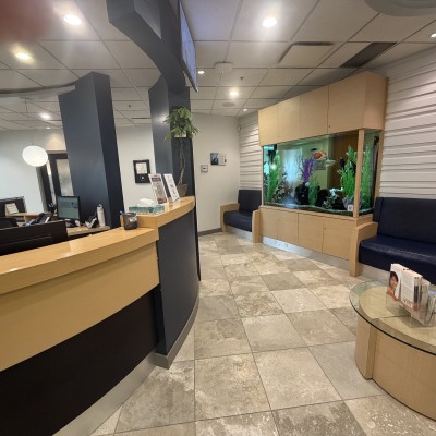 Waiting area at Ocean Dental