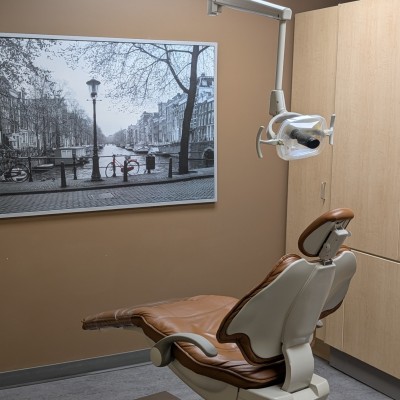 Treatment area at Assiniboine Dental Group