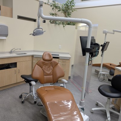 Treatment area at Assiniboine Dental Group