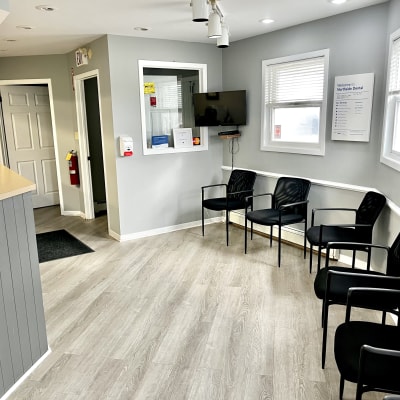 Waiting area at Northside Dental