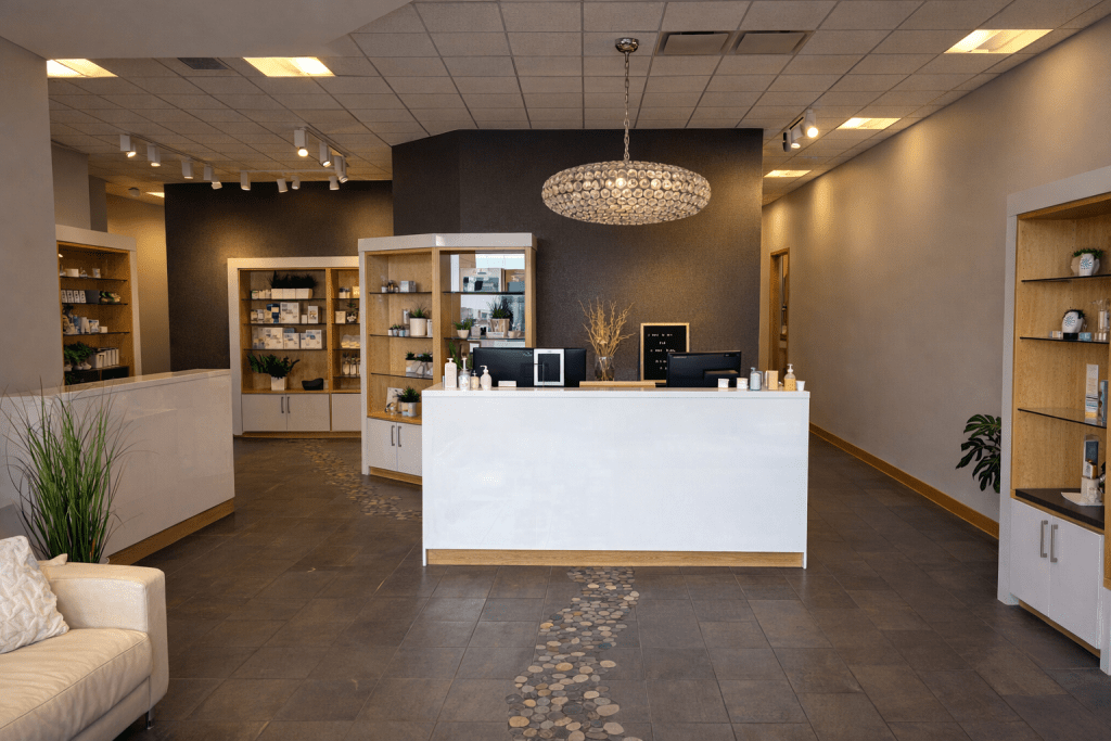 Reception area at Smile Esthetics