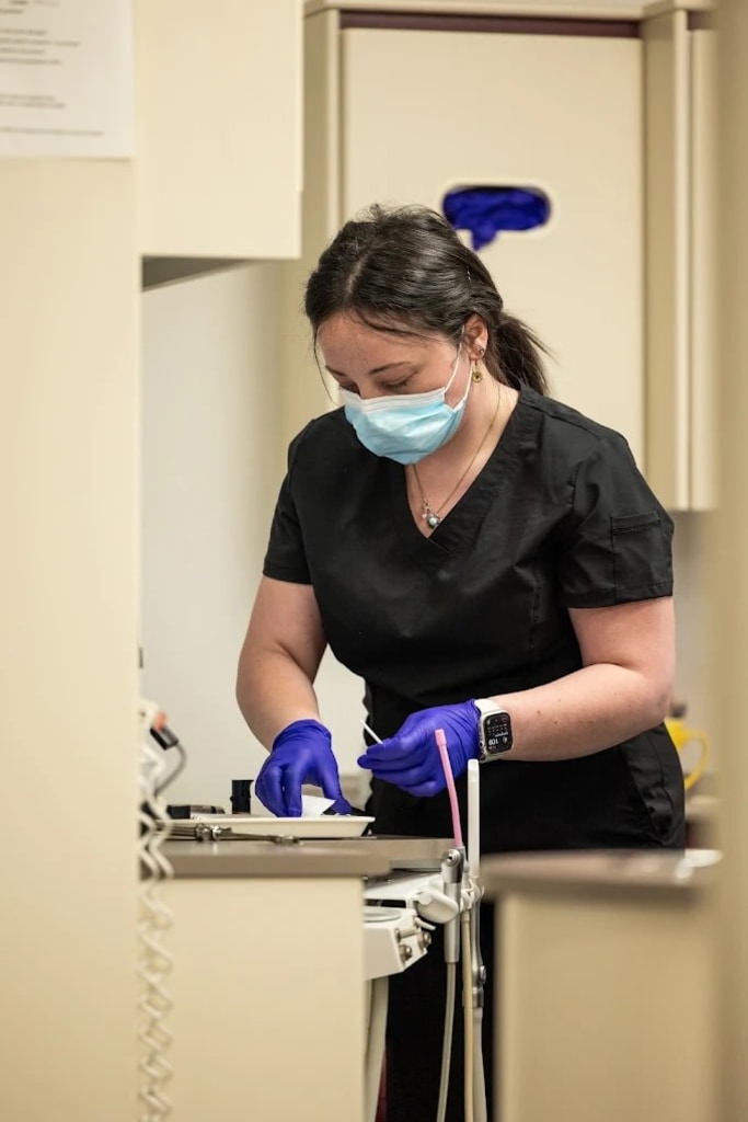 Team member at Dr. Kohli Dental Clinic