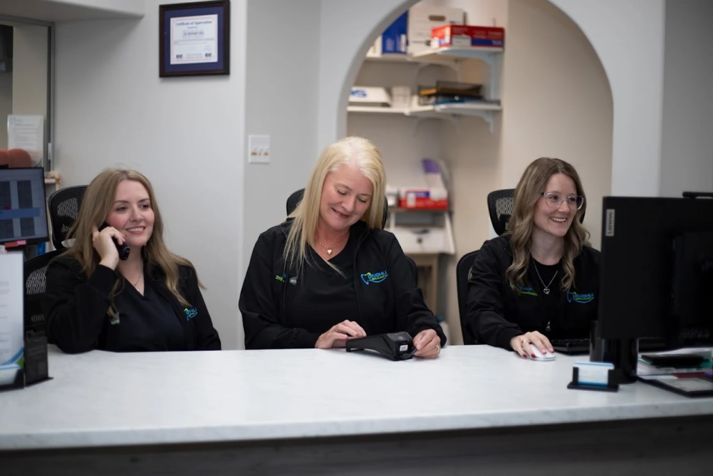 Our front desk team at Dr. Kohli Dental Clinic	