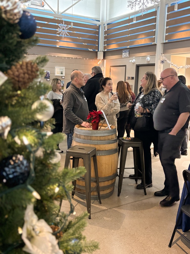 Holiday NOTL Chamber event at Niagara District Airport