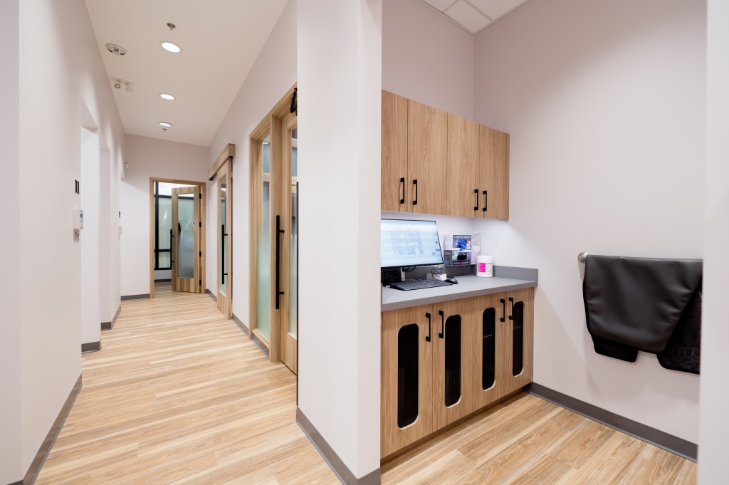 Treatment area at Westmount Dental Centre