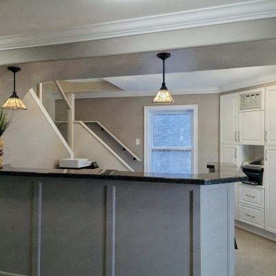 Reception desk at R.A. Campbell Dentistry