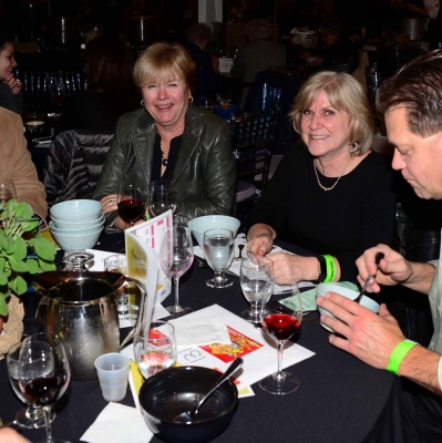 Guests Enjoying the 12th Annual Empty Bowls
