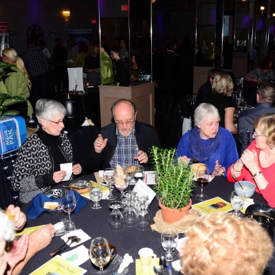 Guests Enjoying the 12th Annual Empty Bowls