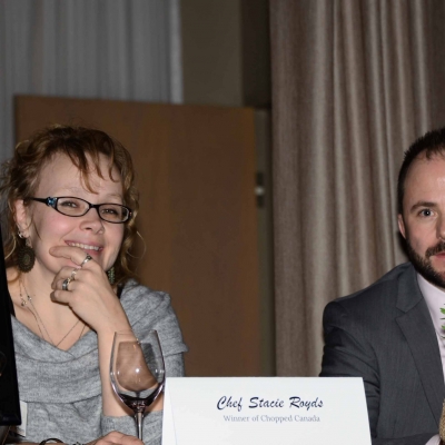 Soup Judges Stacie Royds and Jay Allin