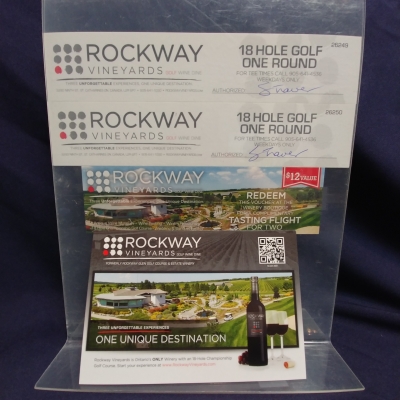 18 Holes for 2 People with Wine Tasting At Rockway Golf & Winery